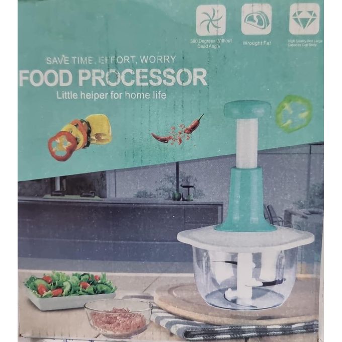 Hand Press Push Chopper | Food Chopper | Mixer Cutter for Salad