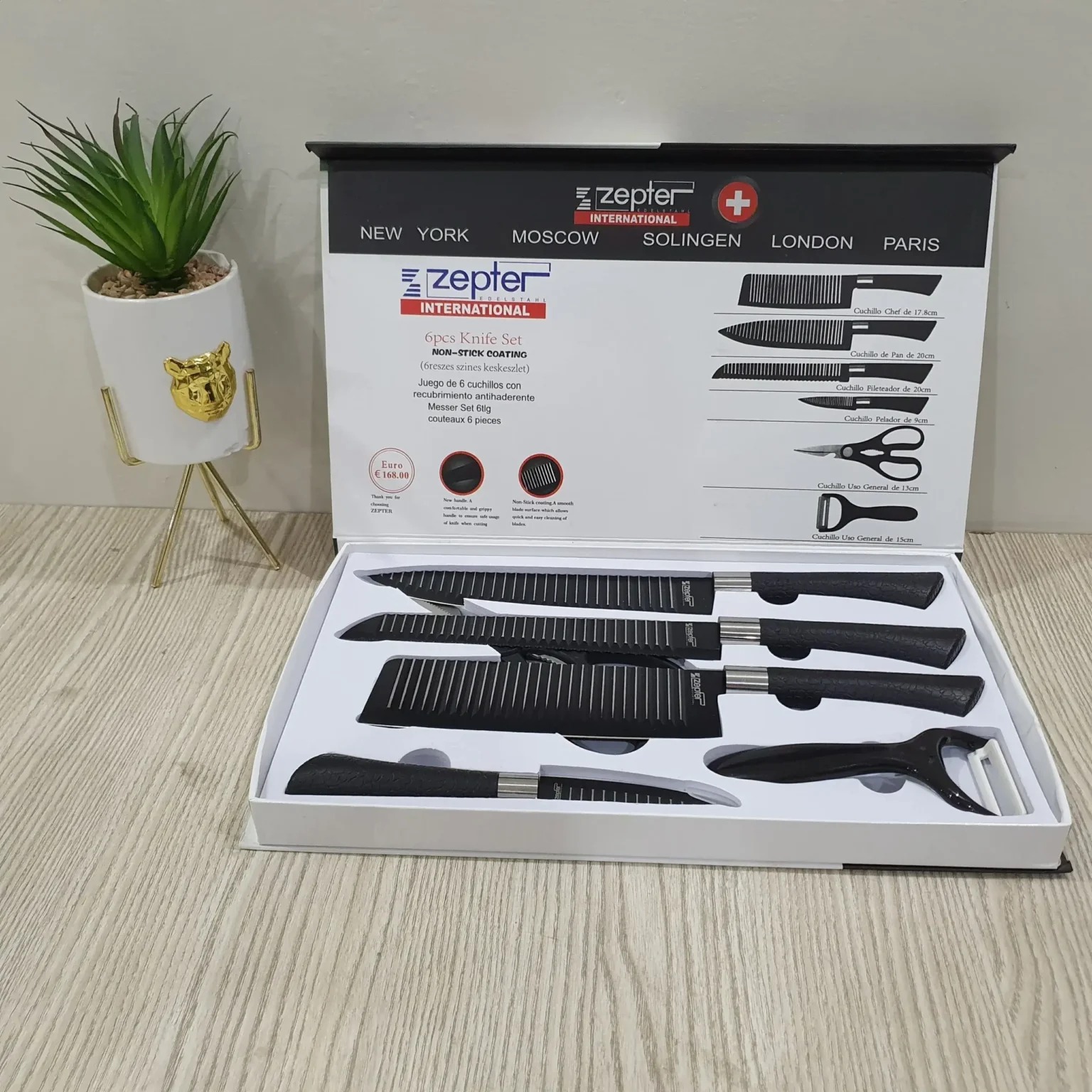 Zepter Kitchen 6 Pcs Set For Chef Zepter