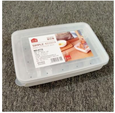 Egg Storage Box 15 Pcs Capacity